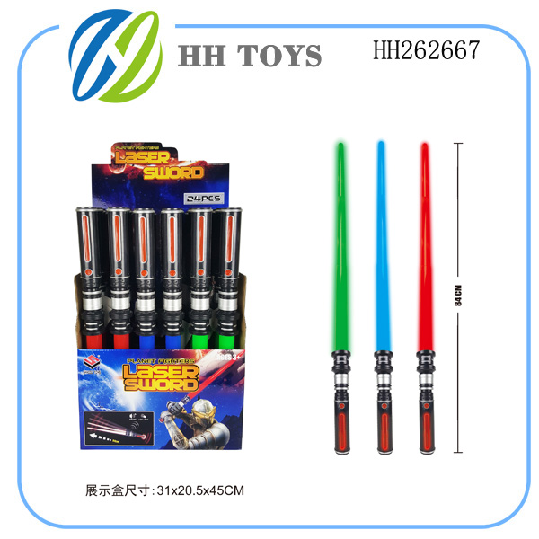 灯光声音伸缩剑(24PCS)