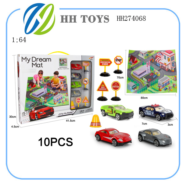 Alloy City Carpet Game Set