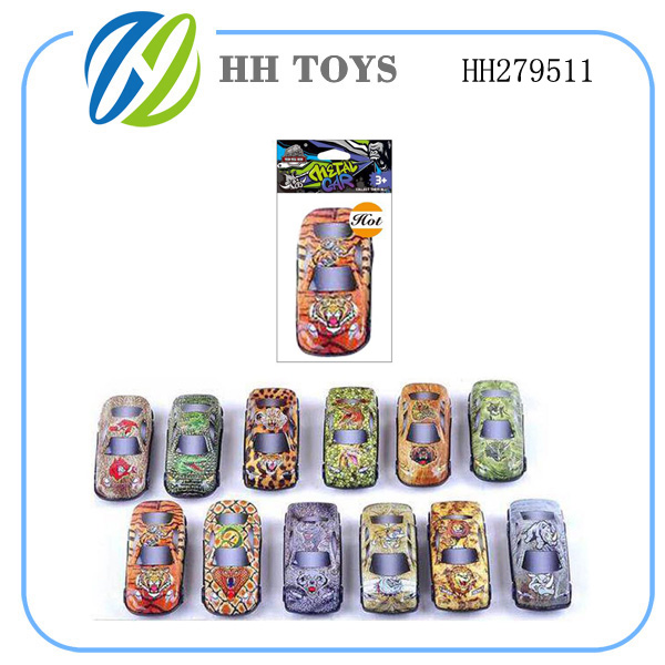 Sliding alloy car