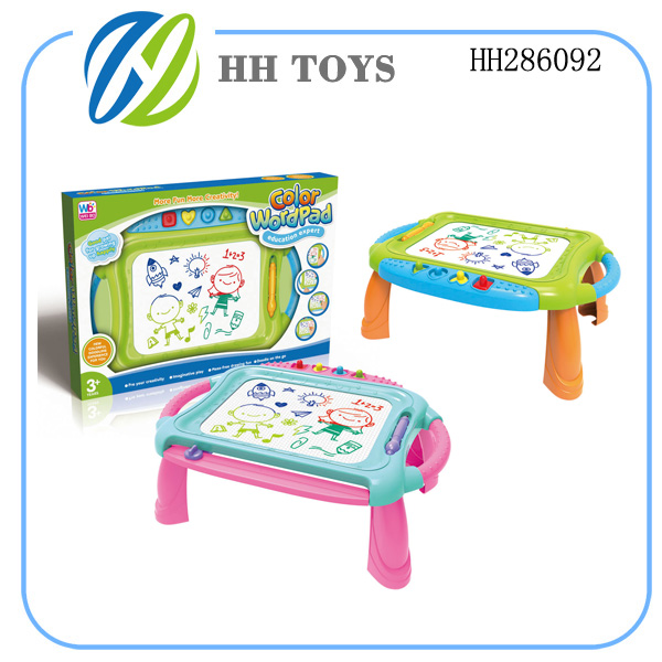 Color magnetic writing desk