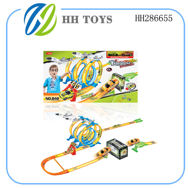 Return force 5 loop rail car