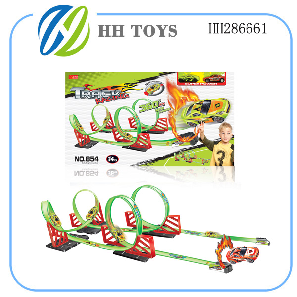 Return force rail car