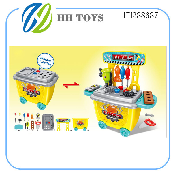 Happy hand push small craftsman car