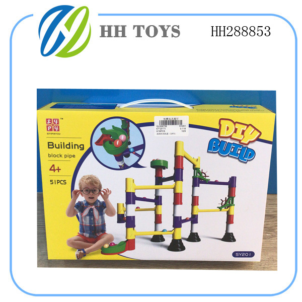 Ball block track