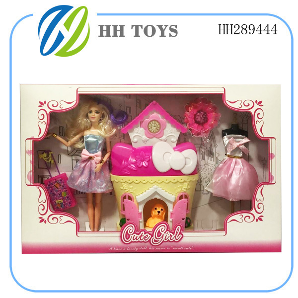 An 11-inch fashion barbie