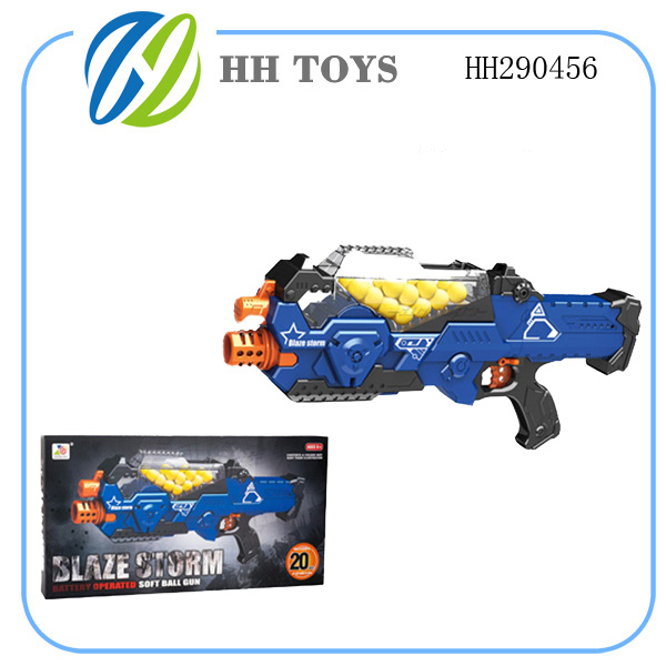 Soft bullet gun