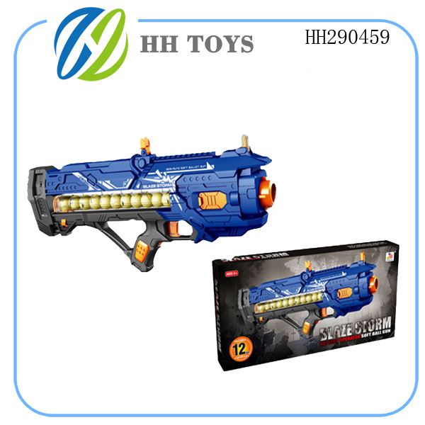 Soft bullet gun