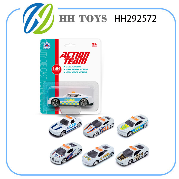 1：64回力合金警车