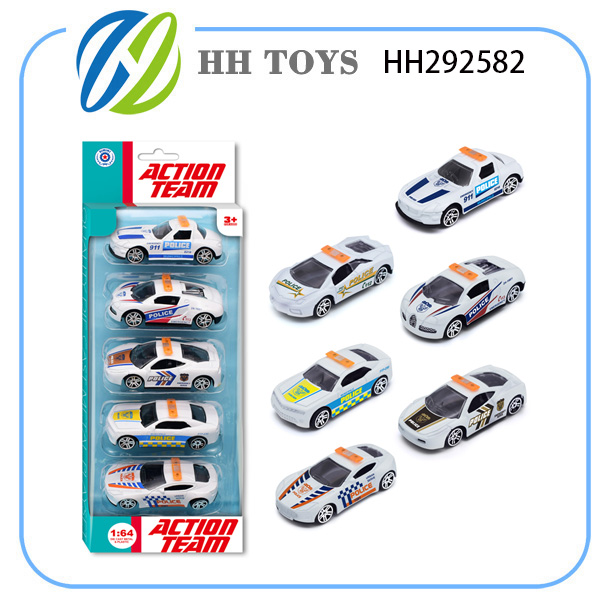 回力合金警车（5只庄）