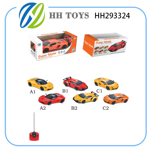 1：18四通遥控车（3款6色）