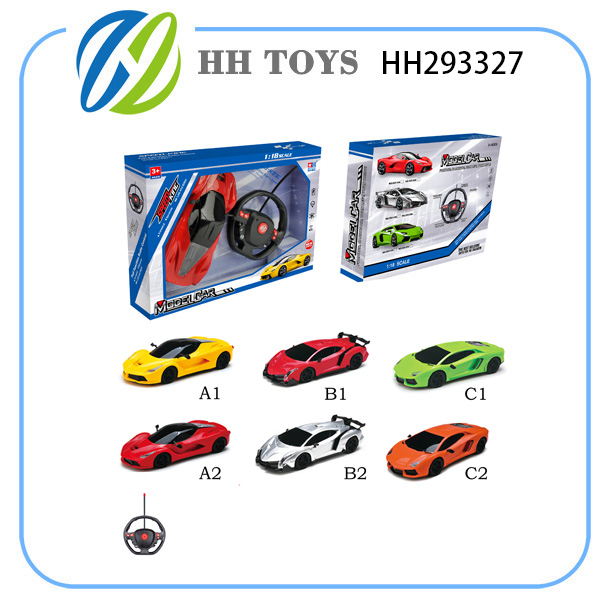 1：18四通遥控车（3款6色）