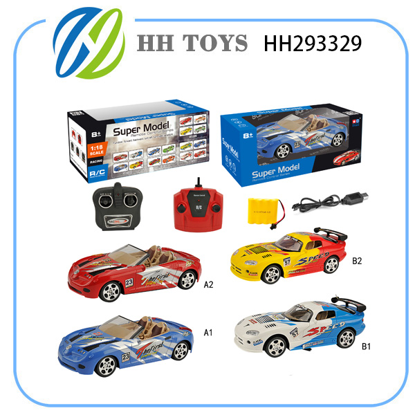 1：18四通遥控车（2款4色）
