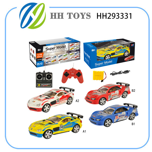 1：18四通遥控车（2款4色）