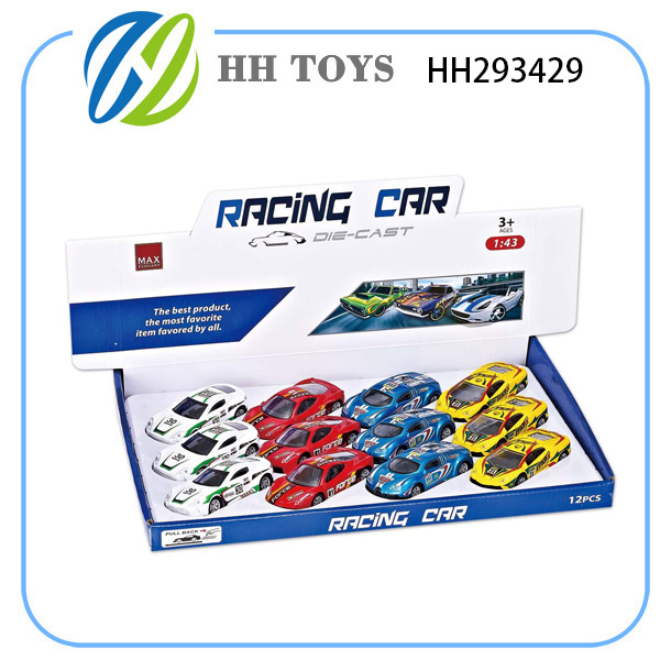 1:43合金回力跑车