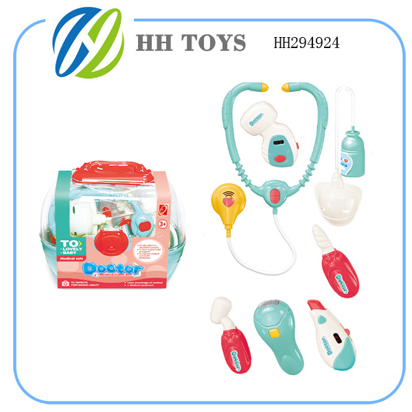 医生工具组合套装（有灯光、声音，2粒AG13+2粒AG10包电）
