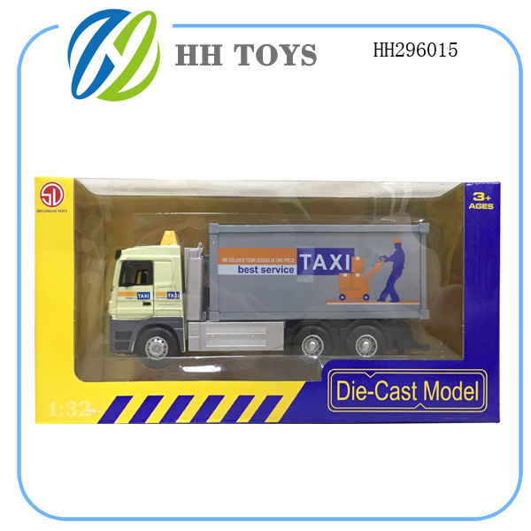1：32惯性仿真合金模型 的士货车