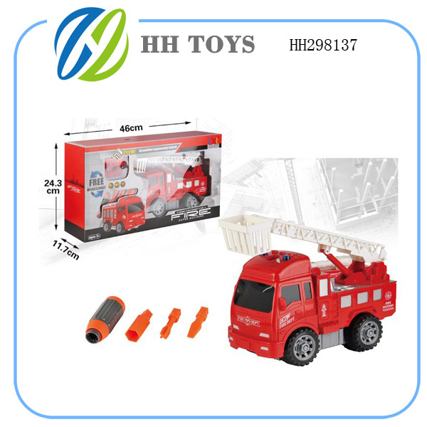 DIY disassembly engineering vehicle