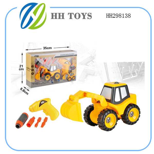 DIY disassembly engineering vehicle