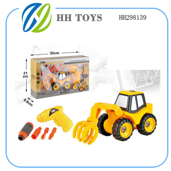 DIY disassembly engineering vehicle