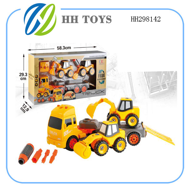 DIY disassembly engineering vehicle