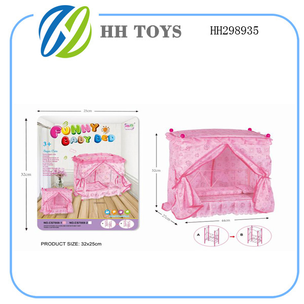 Iron toy crib
