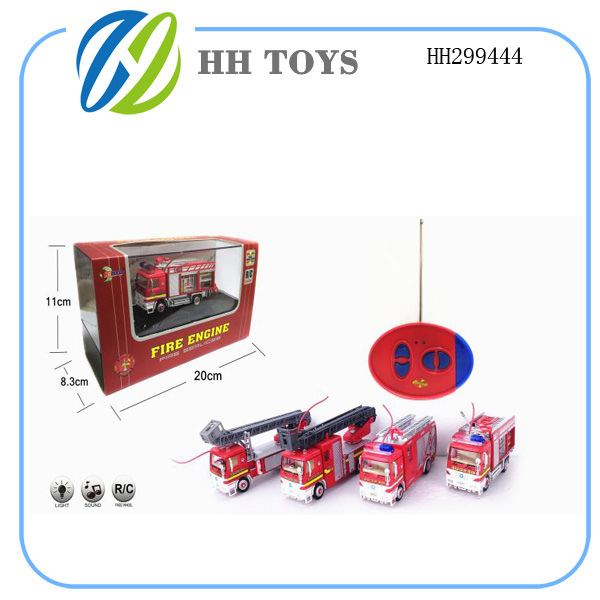 4通1:87消防摇控车