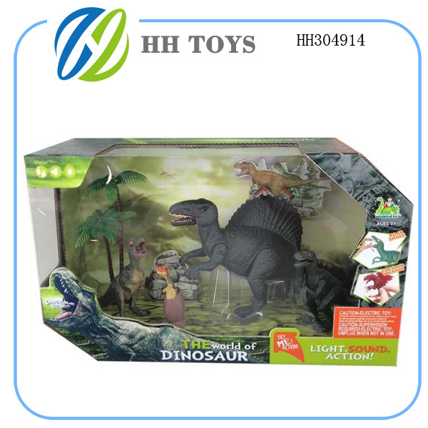 Dinosaur scene combination