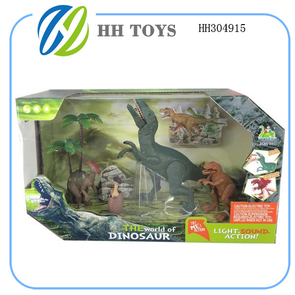 Dinosaur scene combination
