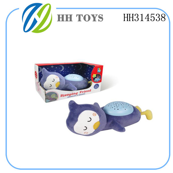 安抚投影小夜灯-企鹅