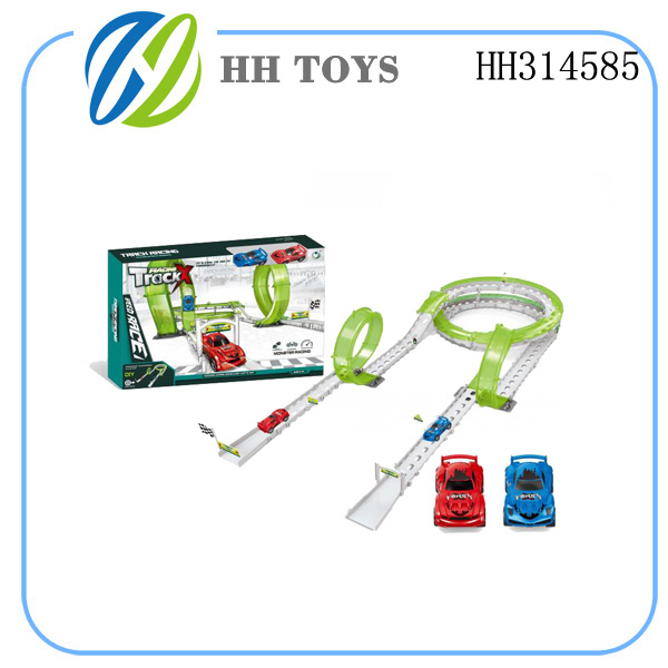 Pull back car track series