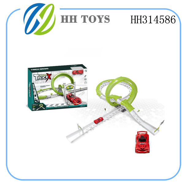 Pull back car  track series