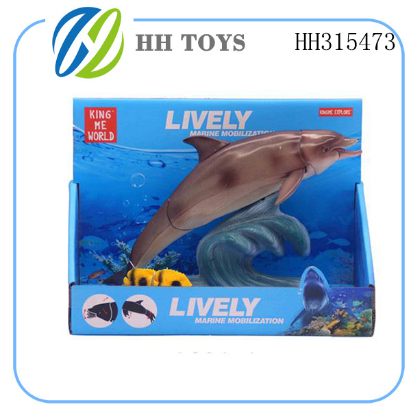 Dolphins that move their joints