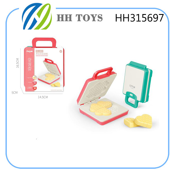 Sound light waffle machine