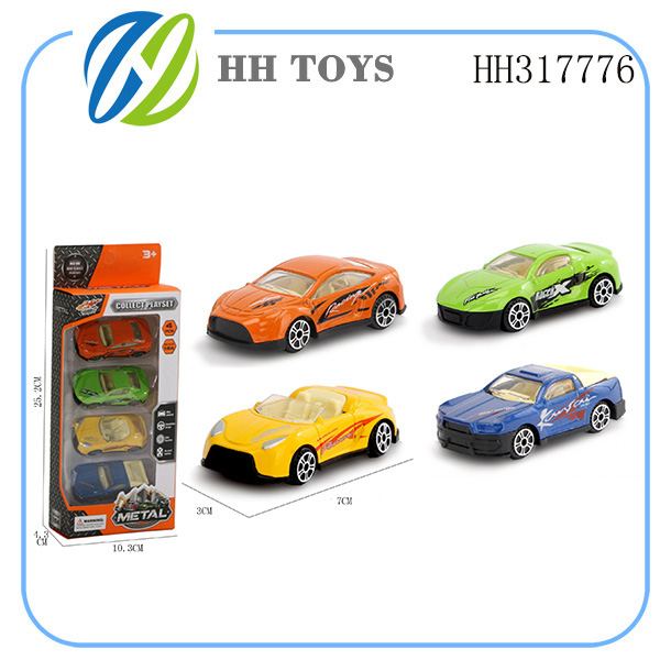 Alloy car 4pcs