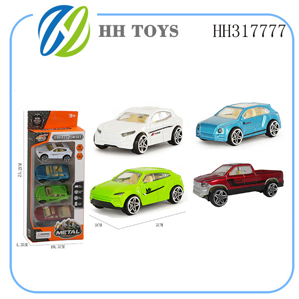 Alloy car 4pcs