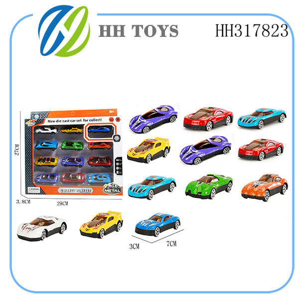 Alloy car 12pcs