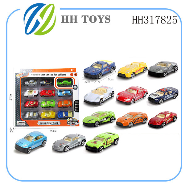 Alloy car 12pcs