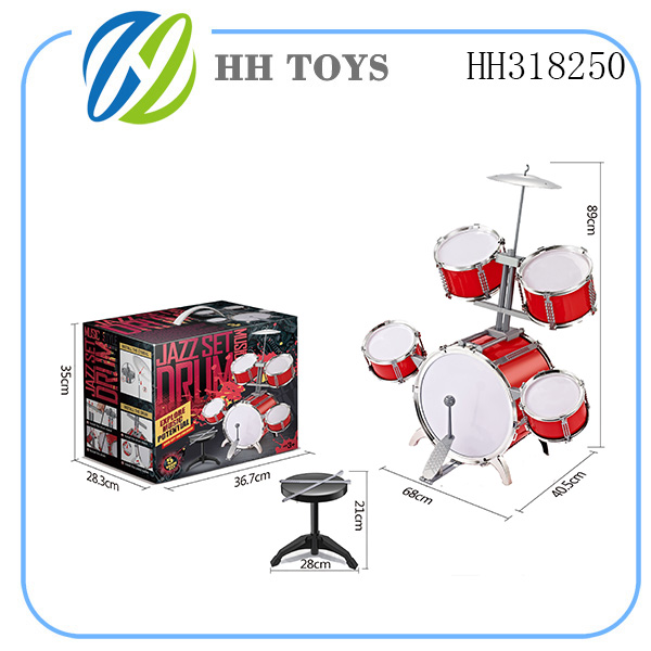 Jazz drum suit  red
