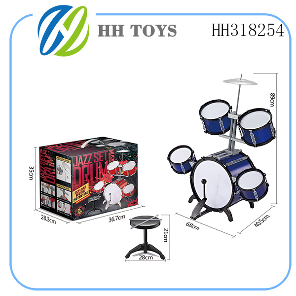 Jazz drum suit  blue