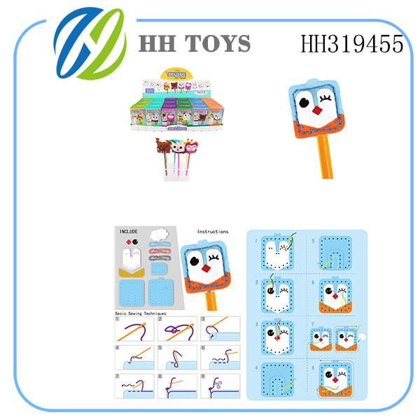 DIY小盒笔套企鹅