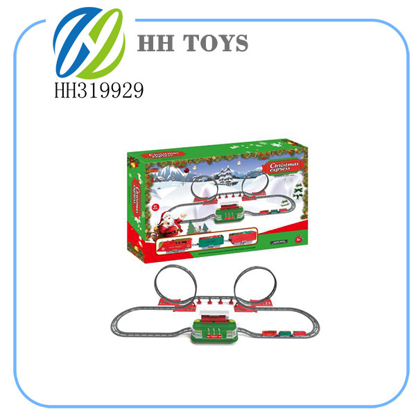 Christmas series rail cars