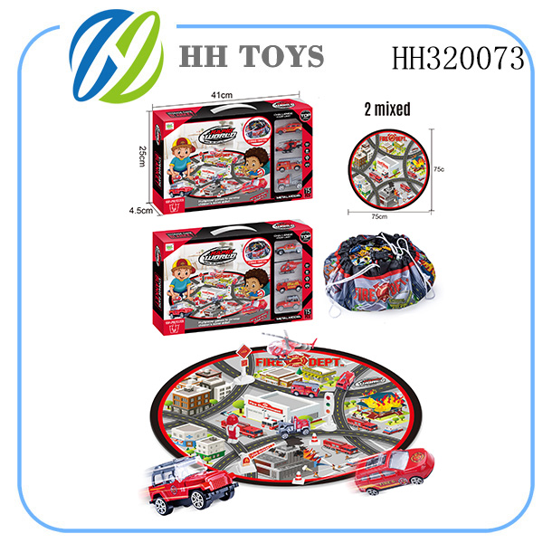 Carpet storage bag+Alloy fire truck