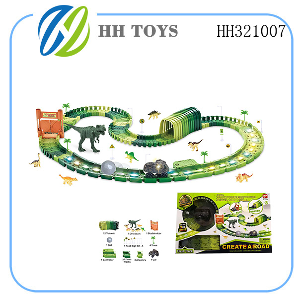 B/O rail track car