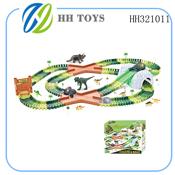 B/O rail track car