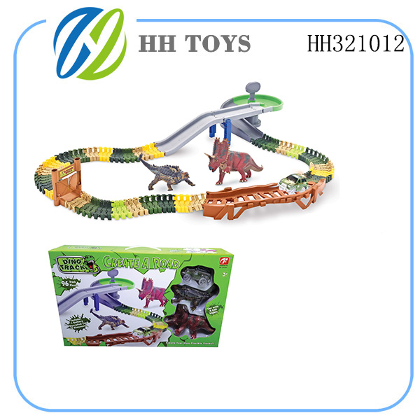 B/O rail track car