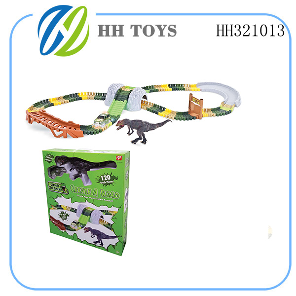 B/O rail track car