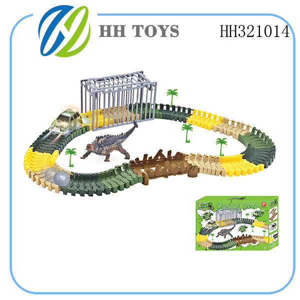 B/O rail track car