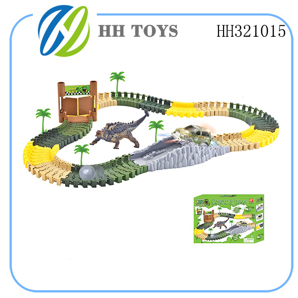 B/O rail track car
