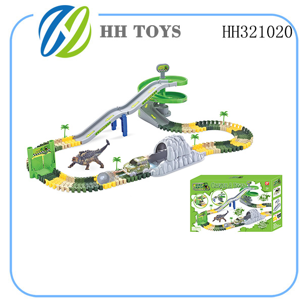 B/O rail track car