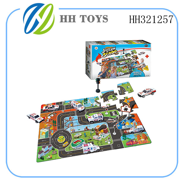 Rescue jigsaw alloy car suit